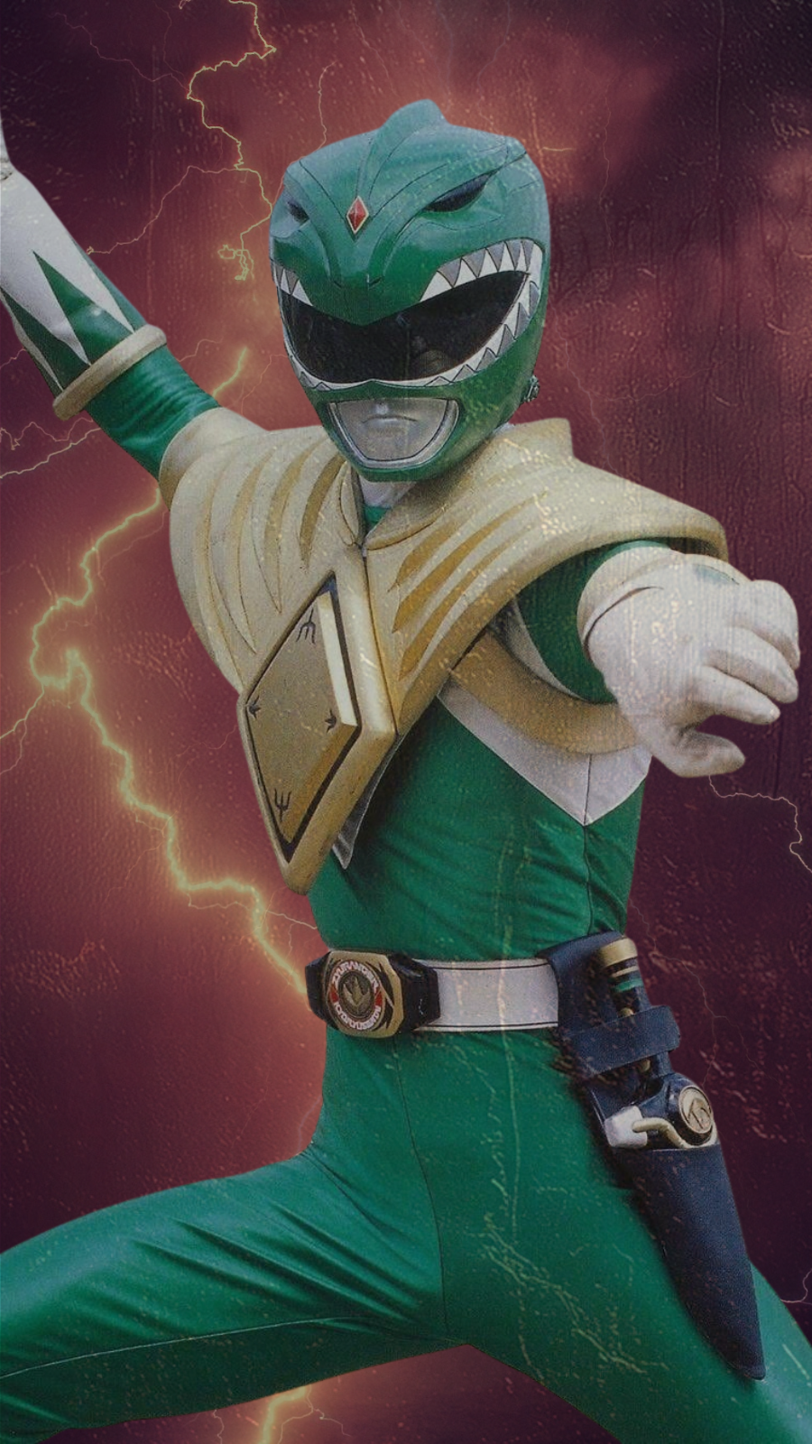 Green Ranger Short Sleeve MMA Rash Guard