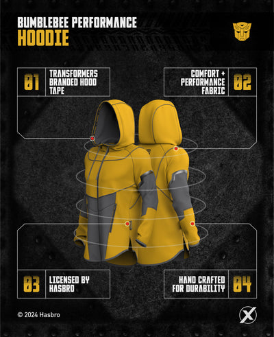 Transformers BUMBLEBEE Performance Hoodie